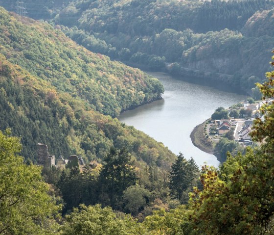 Burgruine Falkenstein an der Our, © Eifel Tourismus GmbH, Dominik Ketz Burgruine Falkenstein an der Our, © Eifel Tourismus GmbH, Dominik Ketz