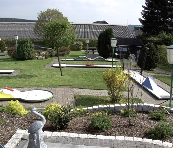 Altes Backhaus Minigolf, © TI Prüm Altes Backhaus Minigolf, © TI Prüm