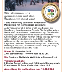 Fackelwanderung, © Bürger helfen Bürgern e.V. Fackelwanderung, © Bürger helfen Bürgern e.V.