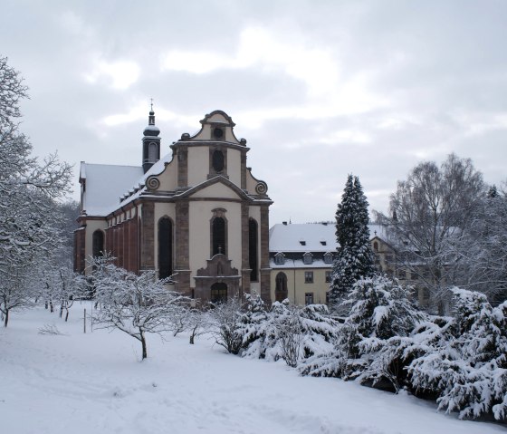 Verschneites Himmerod, © GesundLand Vulkaneifel GmbH Verschneites Himmerod, © GesundLand Vulkaneifel GmbH
