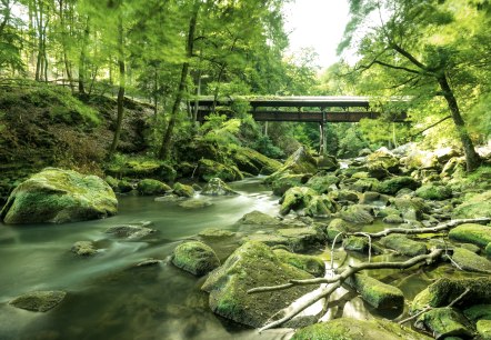 Stromschnellen in der Prüm werden als die Irreler Wasserfälle bezeichnet., © Rheinland-Pfalz Tourismus, D. Ketz Stromschnellen in der Prüm werden als die Irreler Wasserfälle bezeichnet., © Rheinland-Pfalz Tourismus, D. Ketz