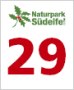 Logo du parc naturel Südeifel avec le chiffre 29 en rouge et un motif de feuilles en vert. Logo du parc naturel Südeifel avec le chiffre 29 en rouge et un motif de feuilles en vert.