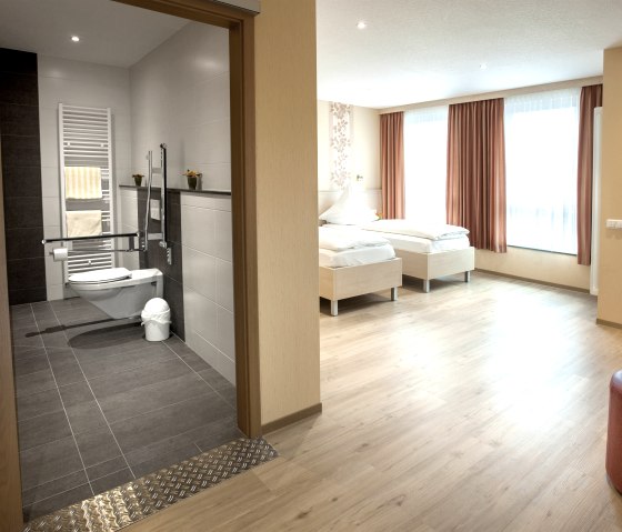 Barrierefreies Doppelzimmer Barrierefreies Doppelzimmer