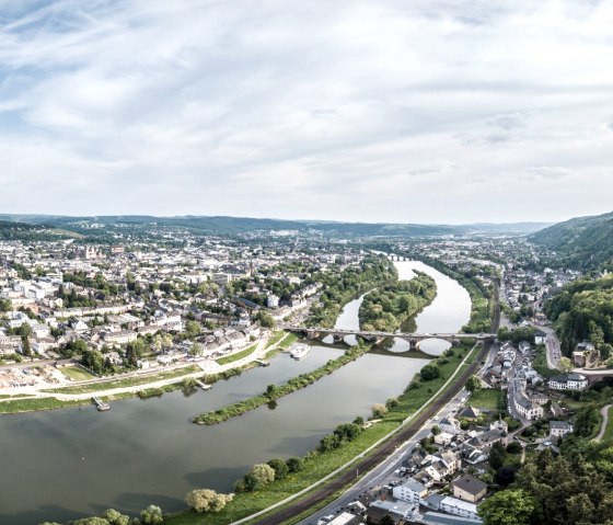 Blick auf die Mosel und Trier, © Eifel Tourismus GmbH, D. Ketz Blick auf die Mosel und Trier, © Eifel Tourismus GmbH, D. Ketz