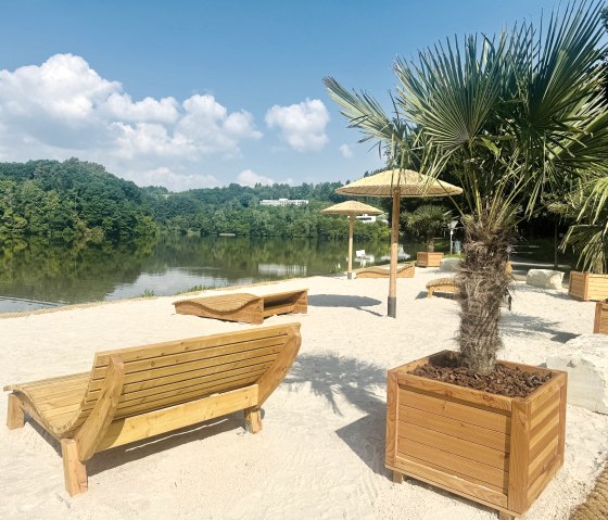 Stausee-Strand, © VG Bitburger Land Stausee-Strand, © VG Bitburger Land