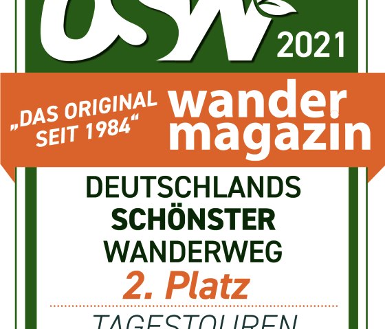 Le plus beau sentier de randonnée d'Allemagne 2e place