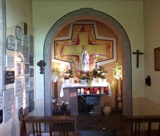 Marienalatar in Bergkapelle, &copy; TI Islek
