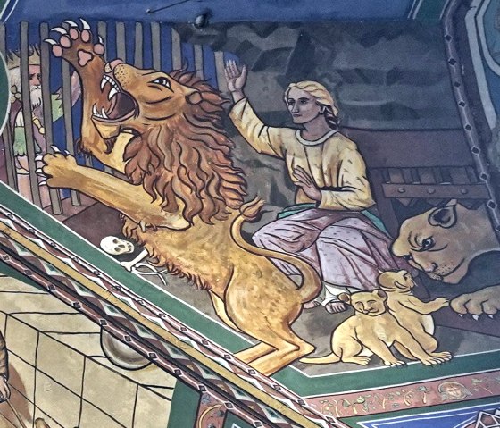 Malereien Christoph M&auml;rz, &copy; Aloys Munkler