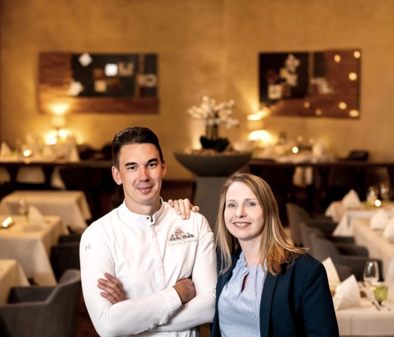 Sebastian en Sandra Poss - de gastheren, &copy; Schloss Niederweis