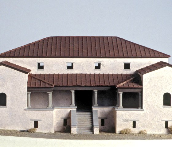 Rekonstruktion der R&ouml;mischen Villa Bollendorf, &copy; Rheinisches Landesmuseum Trier