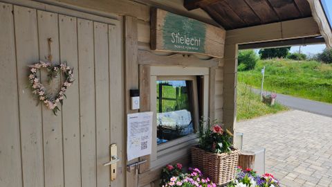 Verkaufshäuschen Stielecht