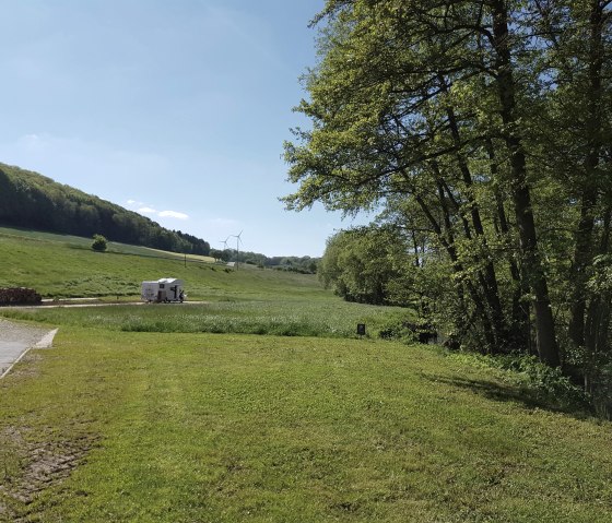 Wohnmobilstellplatz in Enzen, &copy; Karin Elsen