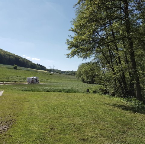 Wohnmobilstellplatz in Enzen, &copy; Karin Elsen