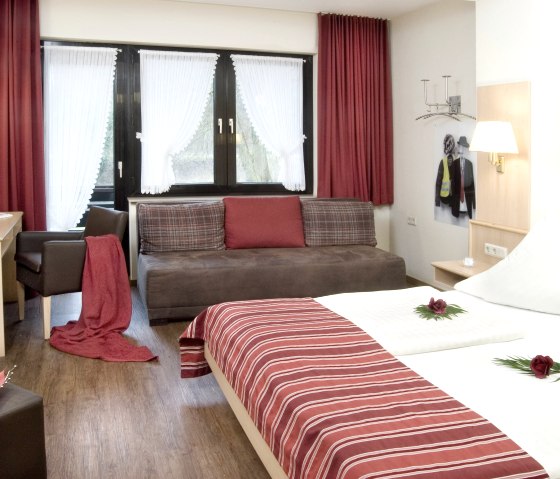 Chambre double balcon