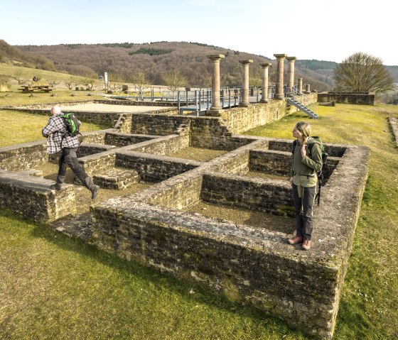 Sur les traces des Romains à la villa romaine de Holsthum, © Eifel Tourismus GmbH, D. Ketz