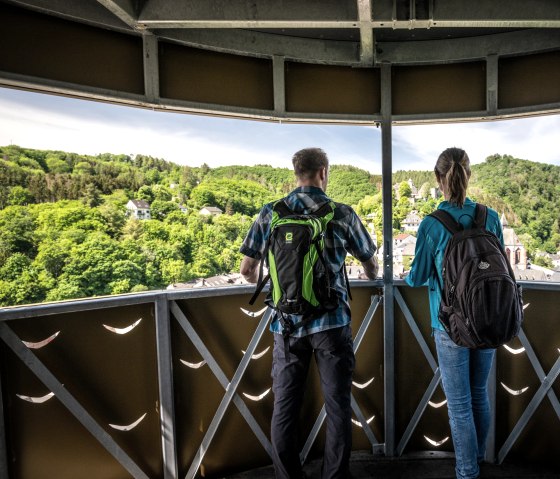 Vue de la place de la Musse Beilsturm &agrave; Neuerburg, &copy; Eifel Tourismus GmbH, D. Ketz