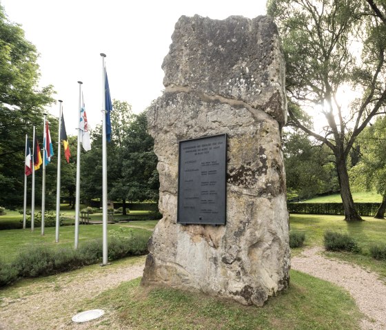 Grensdriehoek - Europees Monument Ouren aan de Nat'Our Route 1, © Eifel Tourismus GmbH, D. Ketz