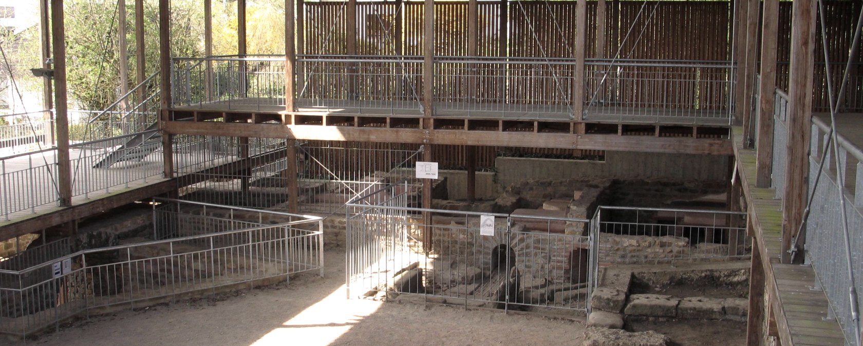 Hauptraum der R&ouml;mischen Villa Bollendorf, &copy; Felsenland S&uuml;deifel Tourismus GmbH