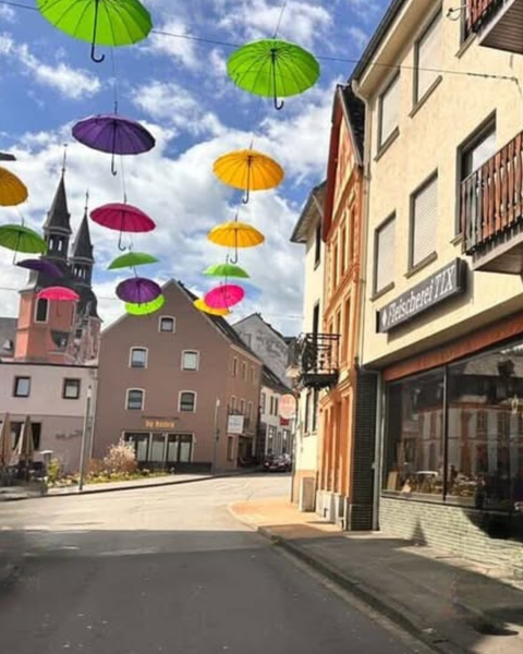 Außenansicht der Fleischerei Tix