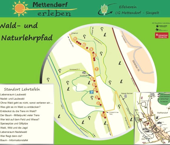 sitemap-bos-en-natuurpad, &copy; Eifelverein Mettendorf-Sinspelt