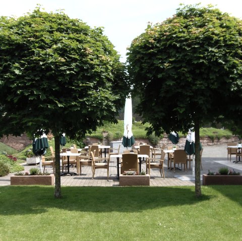 Terrasse, © Hotel Zur alten Mühle, M. Dhur