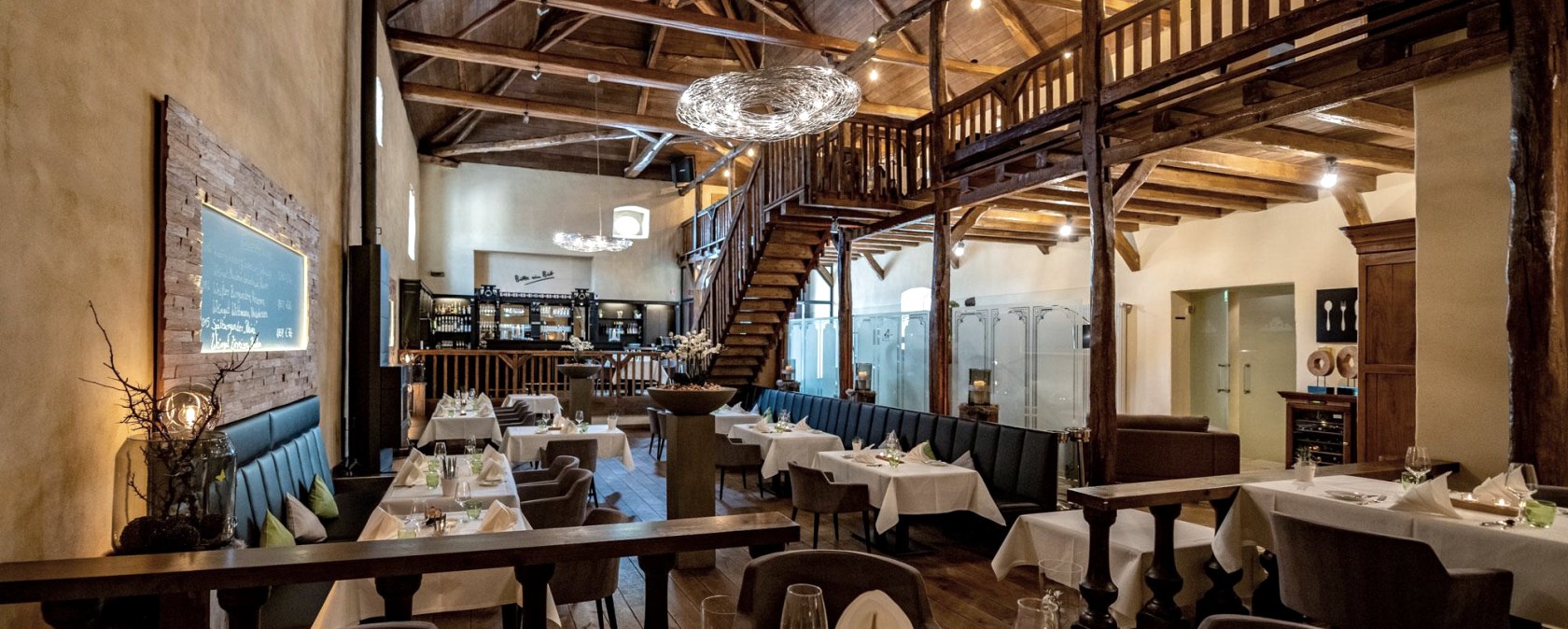 Restaurant Schloss Niederweis Interieur, &copy; Schloss Niederweis