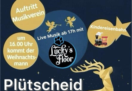 Plakat Weihnachtszauber, &copy; SV Pl&uuml;tscheid