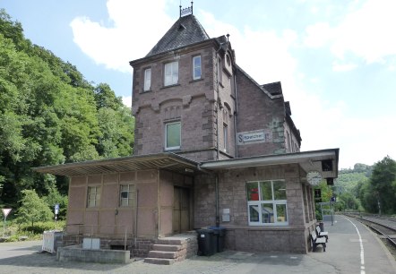 Bahnhof in Speicher, &copy; NaturAktivErleben