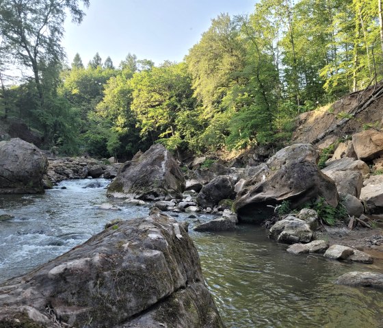 Naturgewalt - Irreler Wasserf&auml;lle nach der Flut, &copy; Felsenland S&uuml;deifel Tourismus GmbH / Elke Wagner