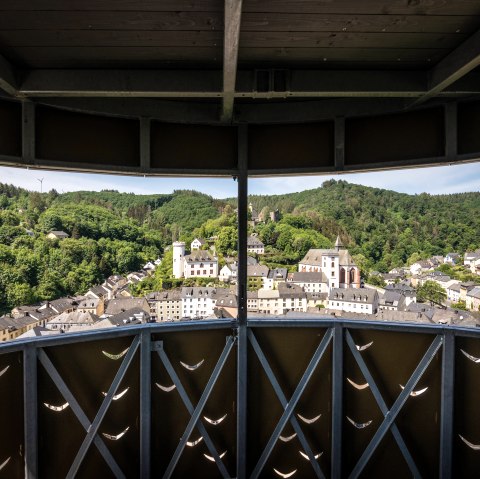 Blick aus dem Beilsturm auf Neuerburg, © Eifel Tourismus GmbH, D. Ketz
